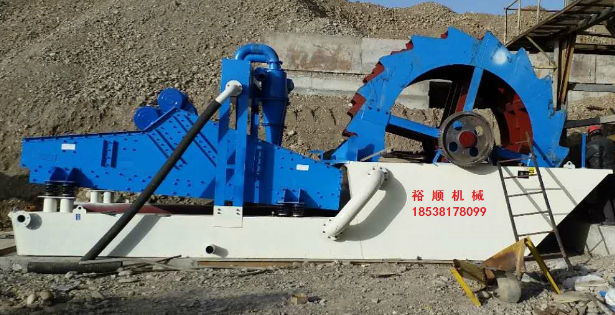 洗砂回收一體機現場